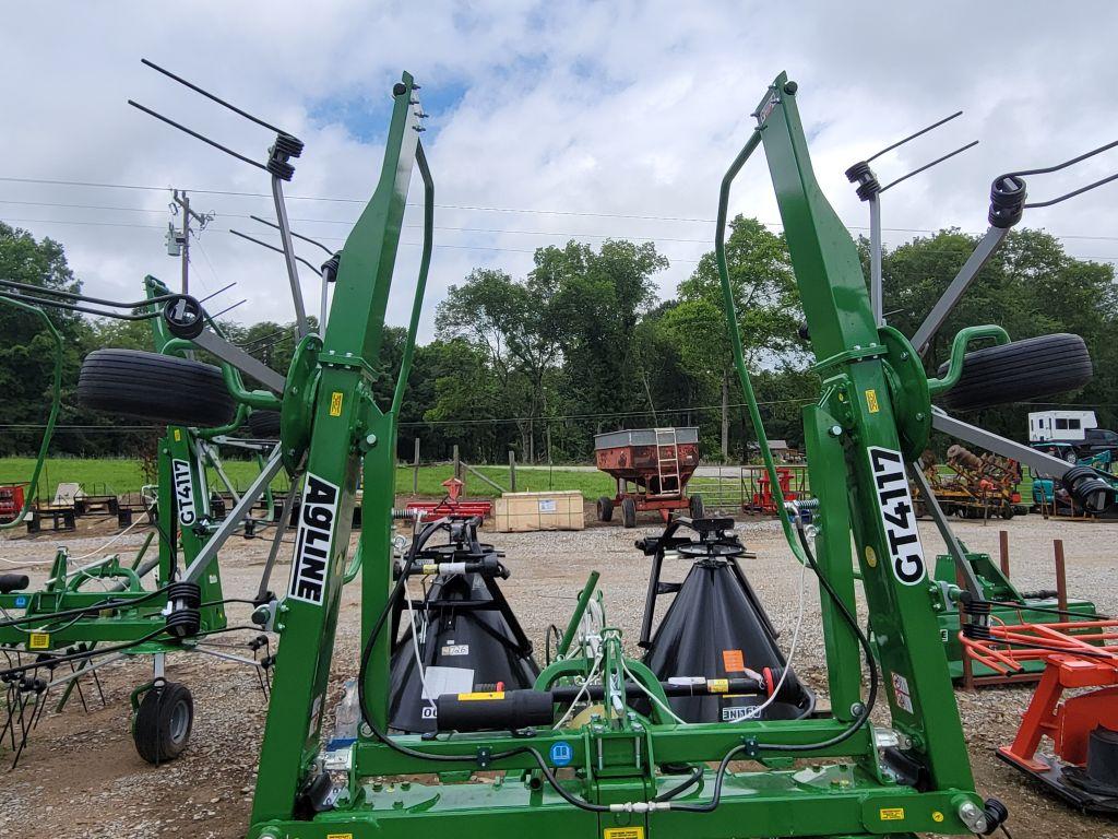 NEW FIRST QUALITY AGLINE GT4117 TEDDER, GREEN SN:202500380