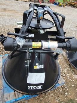 NEW AGLINE F/500 BLACK SPREADER SN:2304318, DENTED