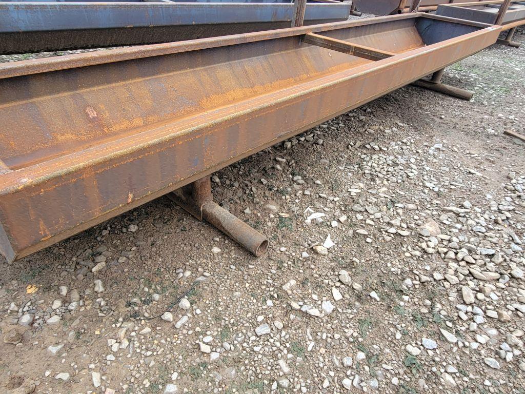 NEW 12' HEAVY DUTY FREE STAND CORRAL PANEL BUNK FEEDER