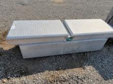 ALUMINUM TOOL BOX DIAMOND PLATED M+W 60"X20" BASE