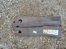 4 BUSH HOG BLADES