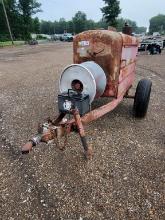 MOBILE AIR COMPRESSOR RWS OPERATES UP TO 40 PSI