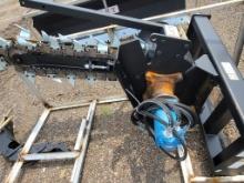 2025 JCT SKID STEER TRENCHER *SELLS ABSOLUTE