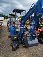 2025 AGT DM20 MINI EXCAVATOR KUBOTA 15HP, 10.2KW DIESEL ENGINE WITH EPA, BU