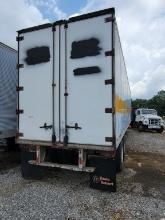 1988 FRUE HAUF SEMI ENCLOSED TRAILER, 13' TALL X 48' LONG, TANDEM AXLE, HAS
