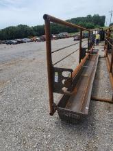 LONESTAR 24FT FREESTANDING CORRAL PANEL FEED BUNK