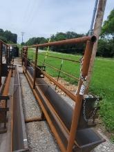 LONESTAR 24FT FREESTANDING CORRAL PANEL FEED BUNK
