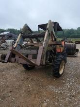 ZETOR 5245 4X4 TRACTOR WITH ZETOR FRONT END LOADER, REAR HYDRAULIC LOGGING