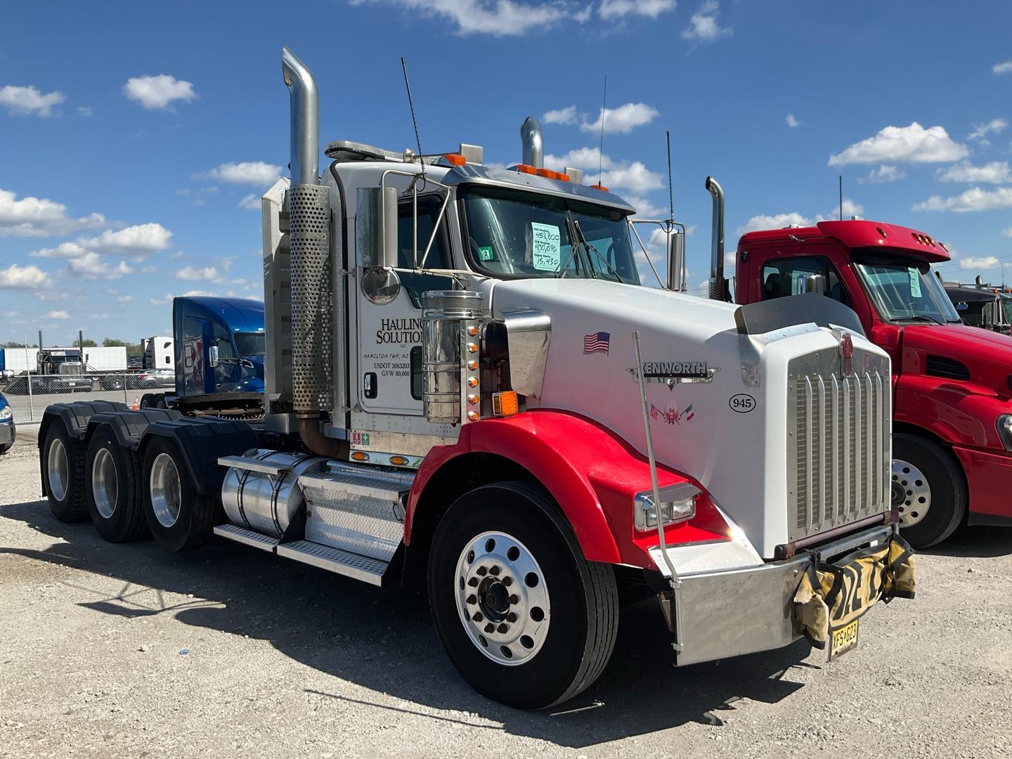 2008 KENWORTH T800 Serial Number: 1XKDP4TX08J209603