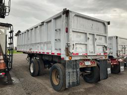 1995 EAST MANUFACTURING DUMP TRAILER Serial Number: 1E1D1M287SRL18272