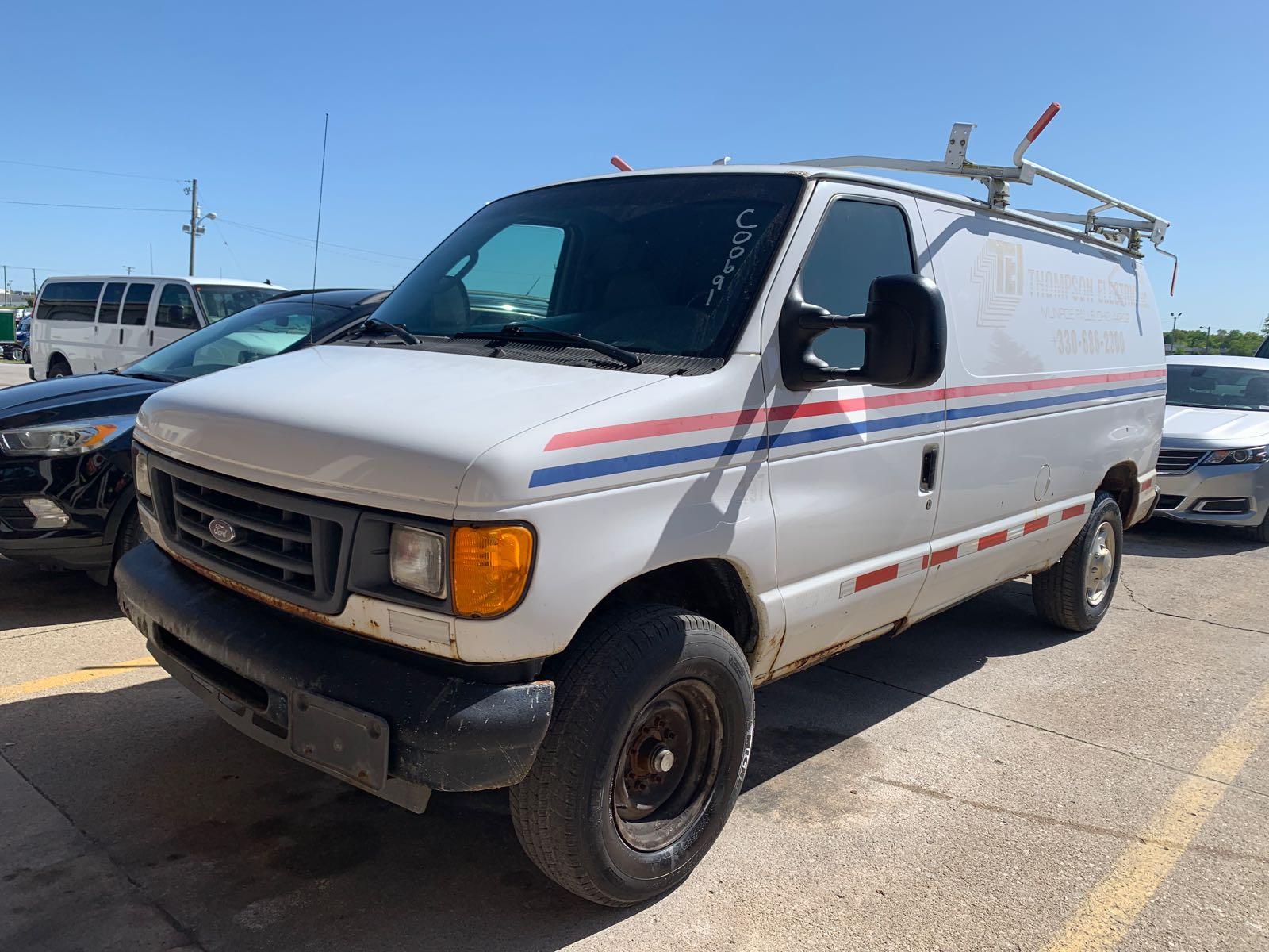 2007 FORD ECONOLINE CARGO VA Serial Number: 1FTSE34L87DB47735