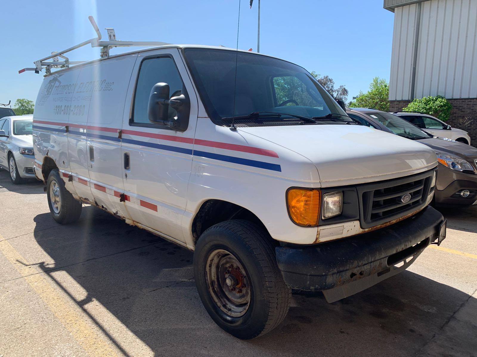 2007 FORD ECONOLINE CARGO VA Serial Number: 1FTSE34L87DB47735