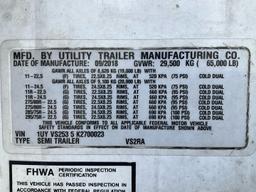 2019 UTILITY  REEFER Serial Number: 1UYVS2535K2700023