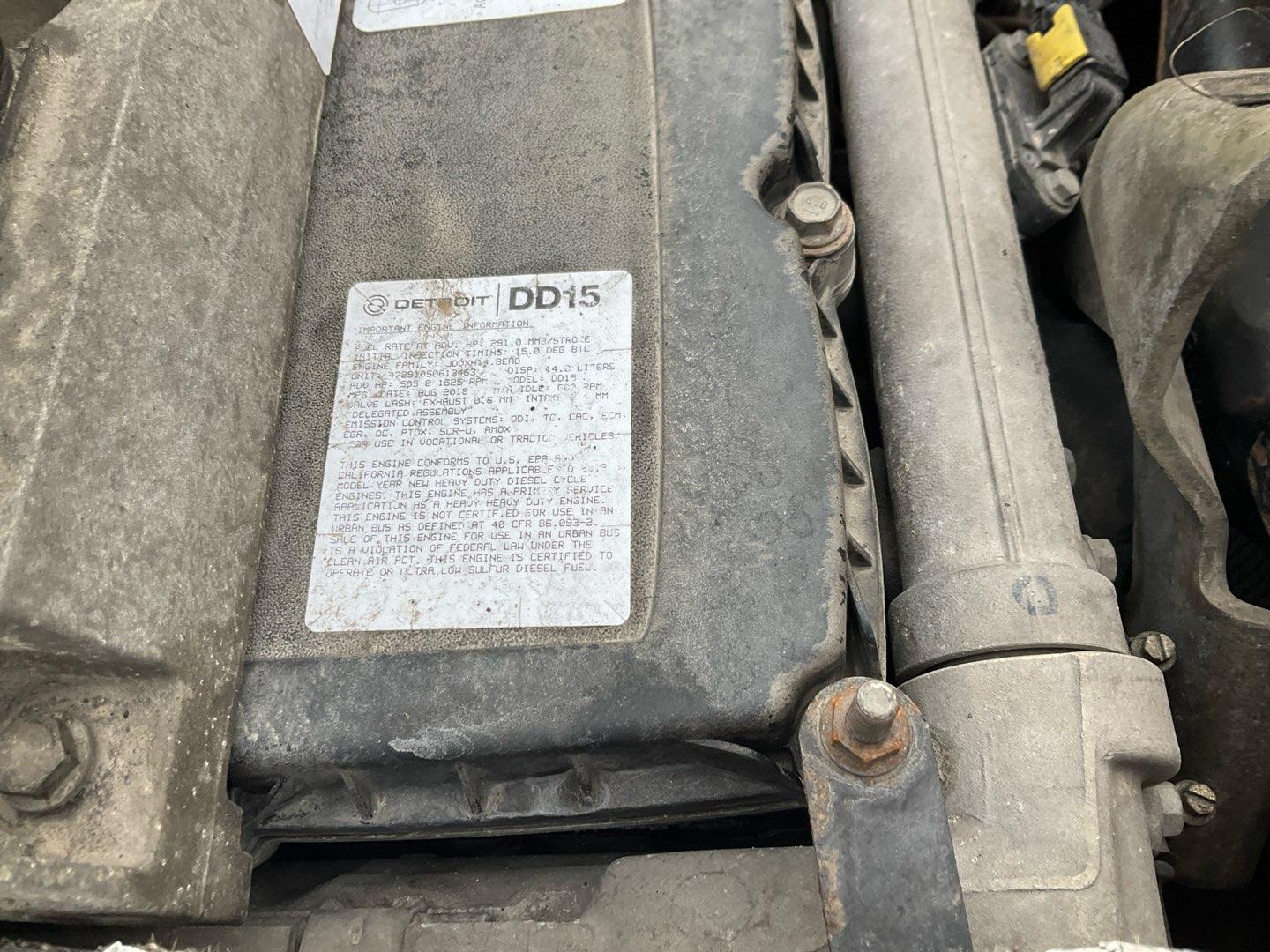 2019 FREIGHTLINER CASCADIA Serial Number: 3AKJHHDR5KSKW2048