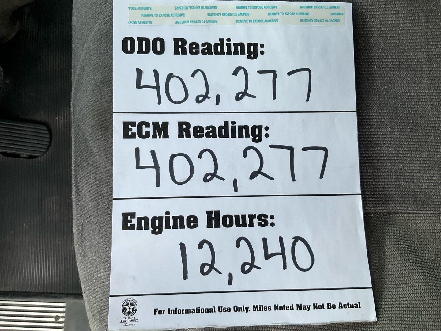 2018 KENWORTH CONSTRUCTION Serial Number: 1XKBDJ9X2JJ181332