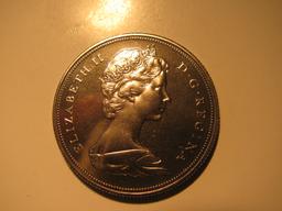 1970 Manitoba Canada commemorative 1 Dollar big and heavy coin