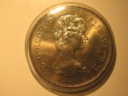 1980 Great Britain Queen Mother Crown big and heavy coin