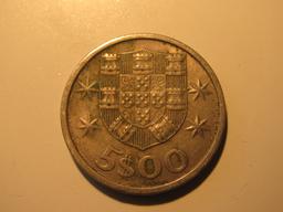 Foreign Coins: 1966 Portugal 25.00 Escudos