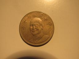 Foreign Coins: Taiwan 10 Yuan