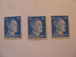 3 Nazi Germany Unused Stamp(s)