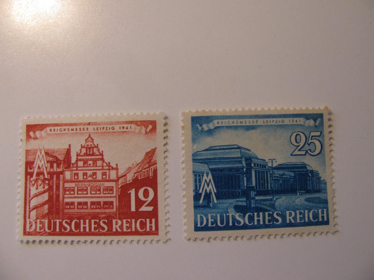 2 Nazi Germany Unused Stamp(s)