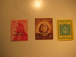 3 United Arab Repbulics Unused  Stamp(s)