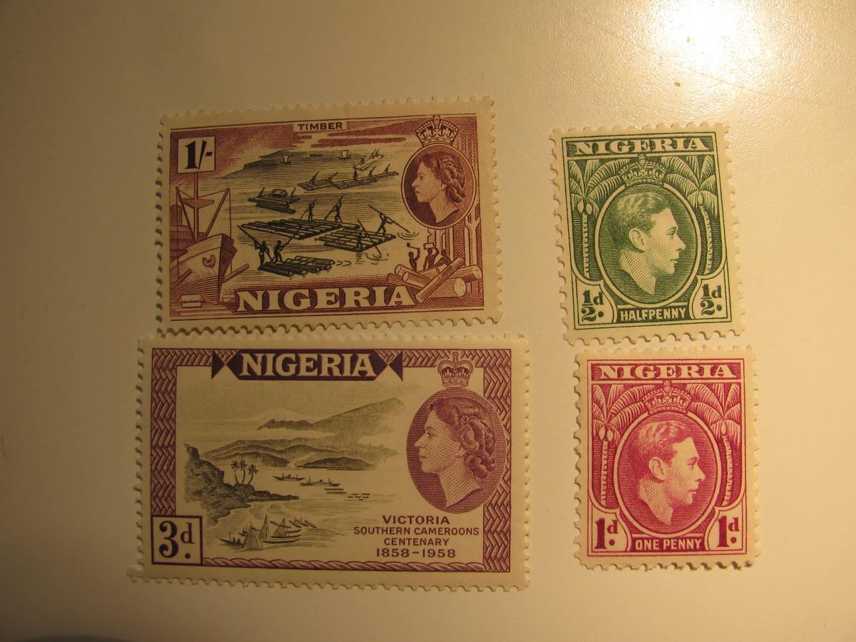 4 Nigeria Unused  Stamp(s)