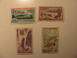 4 St. Pierre & Miquelon Unused  Stamp(s)