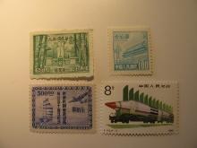 4 China Unused  Stamp(s)