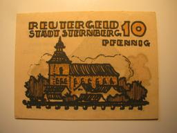 Foreign Currency: 1922 Germany 10 Pfennig Notgeld (UNC)