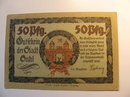 Foreign Currency: Germany 50 Pfennig Notgeld (UNC)