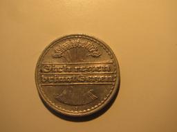 Foreign Coins: 1921 Germany 50 Pfennig