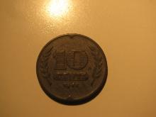 1941 (WWII) Occupied Netherlands 10 Cents