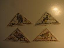 4 Mauritania Unused  Stamp(s)