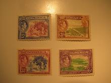 4 Dominica Unused  Stamp(s)