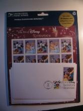 20stams & 4 First Day Issue Collectables; The Art of Disney