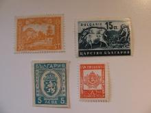 4 Bulgaria Unused  Stamp(s)