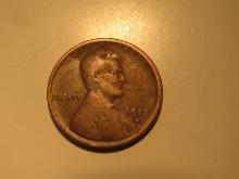 US Coins: 1x1917-D Wheat pennies