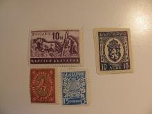 4 Bulgaria Unused  Stamp(s)