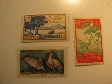 3 New Caledonia Unused  Stamp(s)