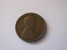 US Coins: 1x1916-D Wheat pennies