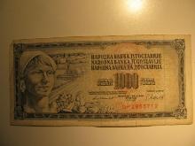 Foreign Currency: 1981 Yugoslavia 1,000 Dinara