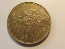 Foreign Coins: Macau 50 Avos