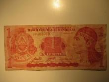 Foreign Currency: Honduras 1 Lempiras
