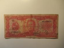 Foreign Currency: Uruguay 100 Pesos