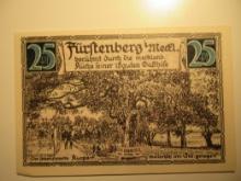 Foreign Currency: 1921 Germany 25 Pfennig Notgeld (UNC)