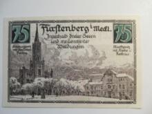 Foreign Currency: 1921 Germany 75 Pfennig Notgeld (UNC)