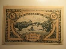 Foreign Currency: Austria 10 Heller Notgeld (UNC)