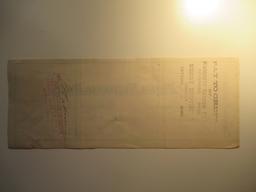 1898 Banking note