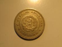 Foreign Coins:  1962 Communist Czechoslovakia 20 Haleru